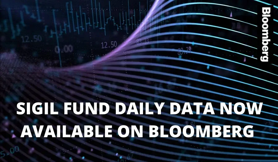 Sigil fund daily data now available on Bloomber